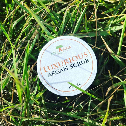 Luxurious Agran Scrub, Natural Body Scrub - Arganna Beauty