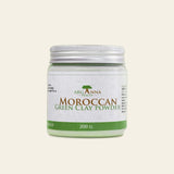 Green Clay Powder, 100% Pure Clay Powder - Arganna Beauty